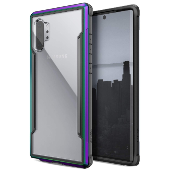 X-Doria Galaxy Note 10 Plus Defense Shield Serisi Klf (MIL-STD-810G)-Iridescent