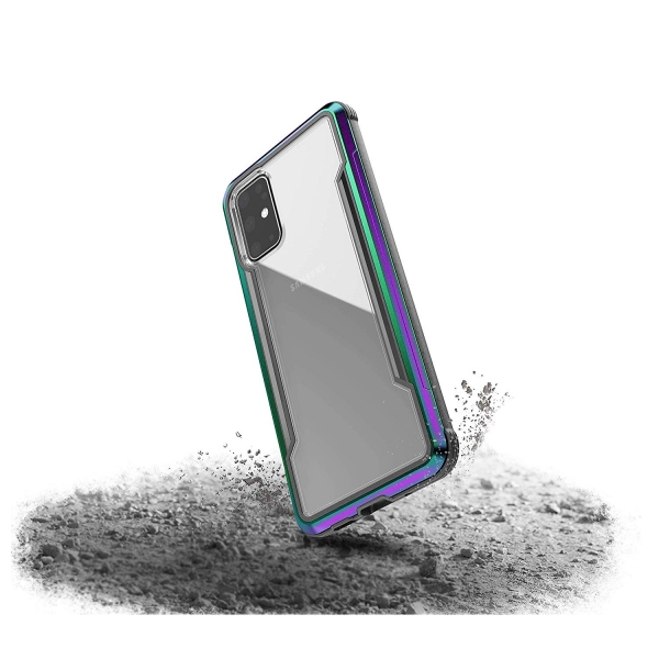 X-Doria Galaxy S20 Plus Defense Shield Serisi Klf (MIL-STD-810G)-Iridescent