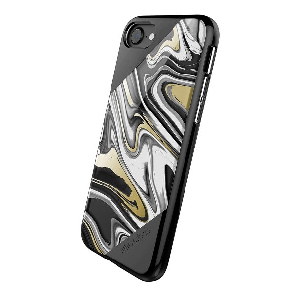 X-Doria iPhone 8 Revel Lux Serisi Klf-Black Swirl