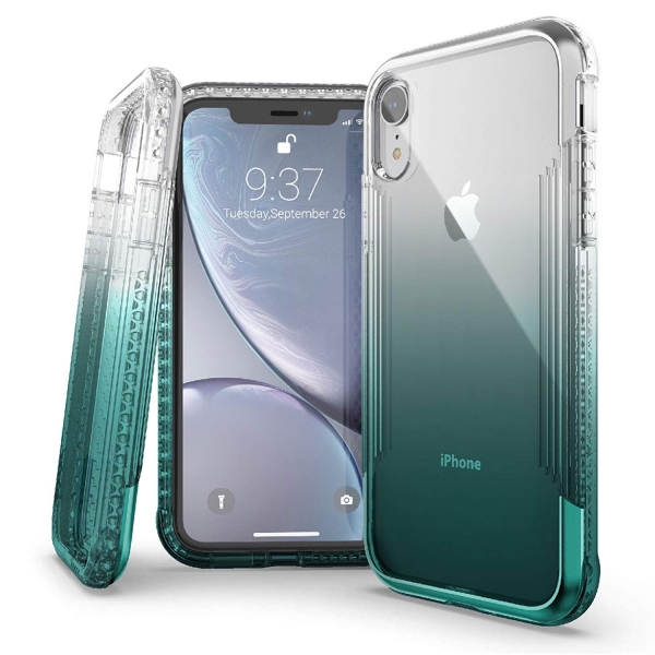 X-Doria iPhone XR Defense Air Serisi Klf (MIL-STD-810G)-Teal