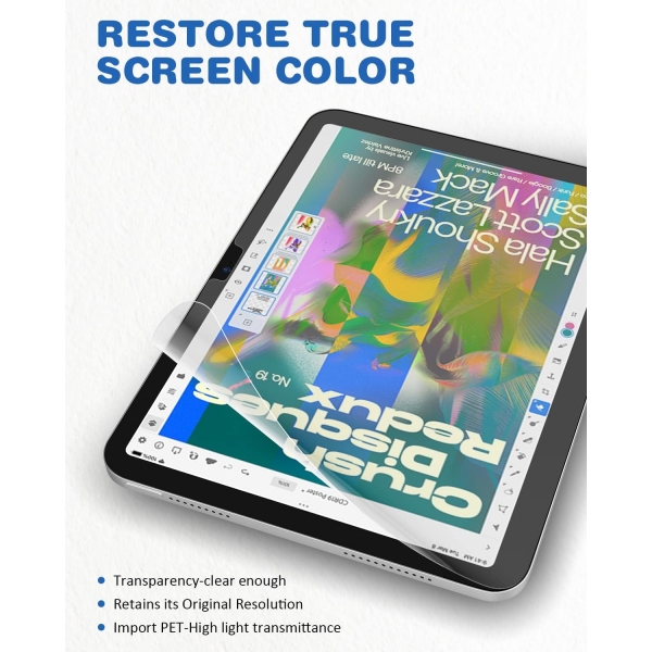 XIRON iPad 10.Nesil Ekran Koruyucu(10.9 in)(2 Adet)