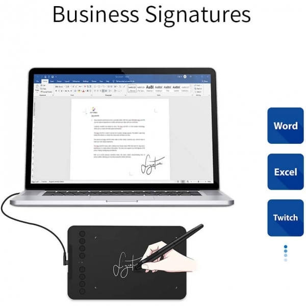 XP-PEN Deco Mini7W Kablosuz Grafik izim Tableti 