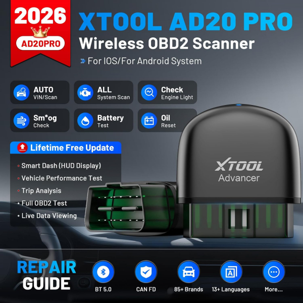 XTOOL AD20 Pro OBD2 Ara� Tan� Cihaz�