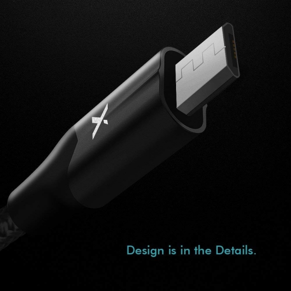 XCENTZ Micro USB arj Kablo (1M)-Black