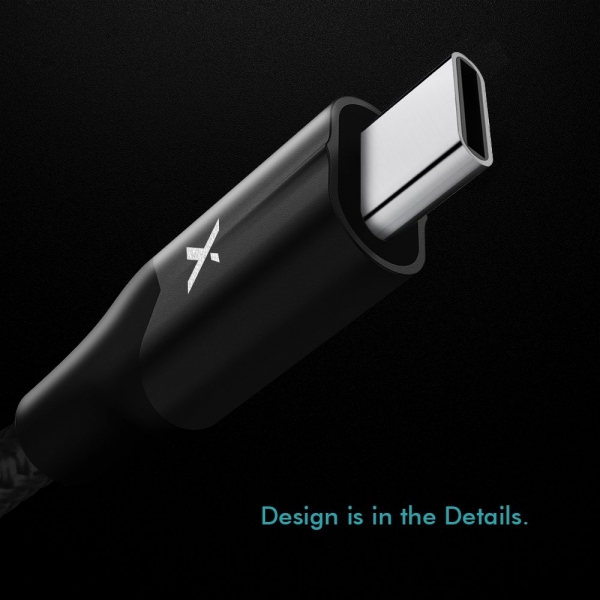 Xcentz USB C Kablo (2M)-Black