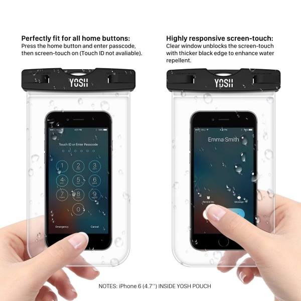 YOSH Universal Su Geirmez Klf (2 Adet)-Clear