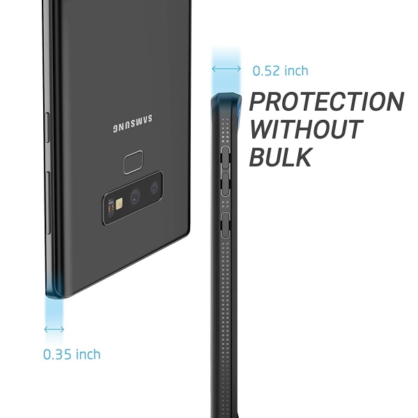 YOUMAKER Galaxy Note 9 effaf Klf (MIL-STD-810G)-Blue