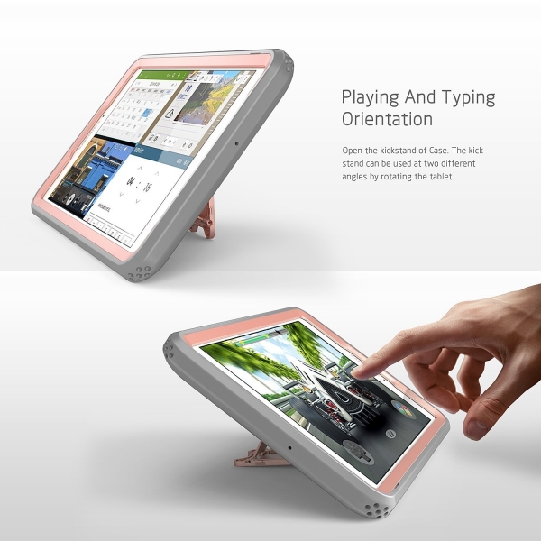 YOUMAKER Galaxy Tab E Klf (8.0 in)-Rose Gold