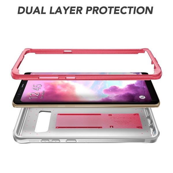 YOUMAKER Samsung Galaxy Note 8 Kemer Klipsli Klf (MIL-STD-810G)-Pink