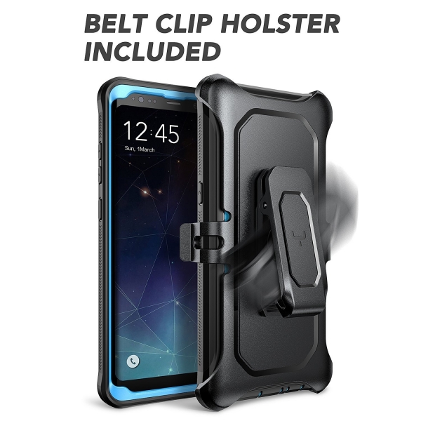 YOUMAKER Samsung Galaxy Note 8 Kemer Klipsli K�l�f (MIL-STD-810G)-Blue