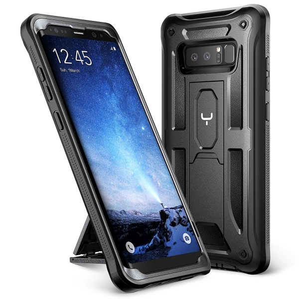 YOUMAKER Samsung Galaxy Note 8 Kemer Klipsli K�l�f (MIL-STD-810G)-Black