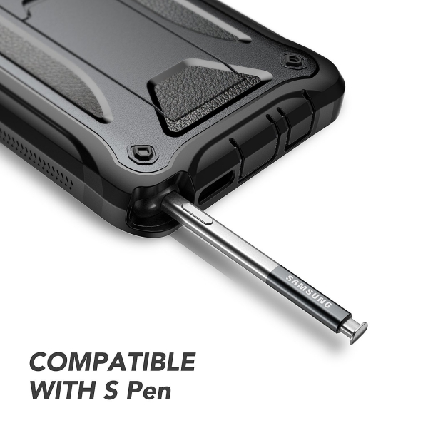YOUMAKER Samsung Galaxy Note 8 Kemer Klipsli K�l�f (MIL-STD-810G)-Black