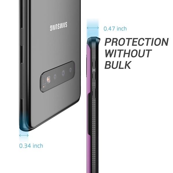 YOUMAKER Samsung Galaxy S10 Slim Fit Klf (MIL-STD-810G)