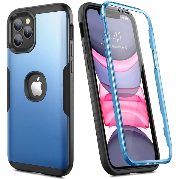 YOUMAKER iPhone 12 Mini Slim Fit Klf (MIL-STD-810G)-Blue