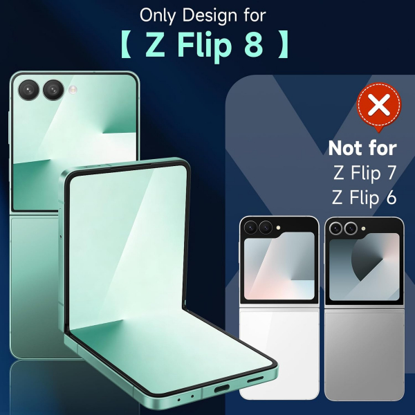 YWXTW Galaxy Z Flip 8 EPU Ekran ve Kamera Lens Koruyucu