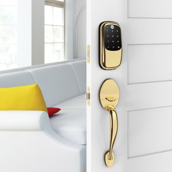 Yale Security Akll Bluetooth Kilit-Polished Brass