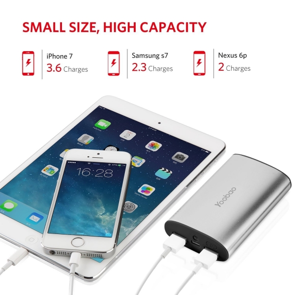 Yoobao Tanabilir Batarya (10200 mAh)-Gray