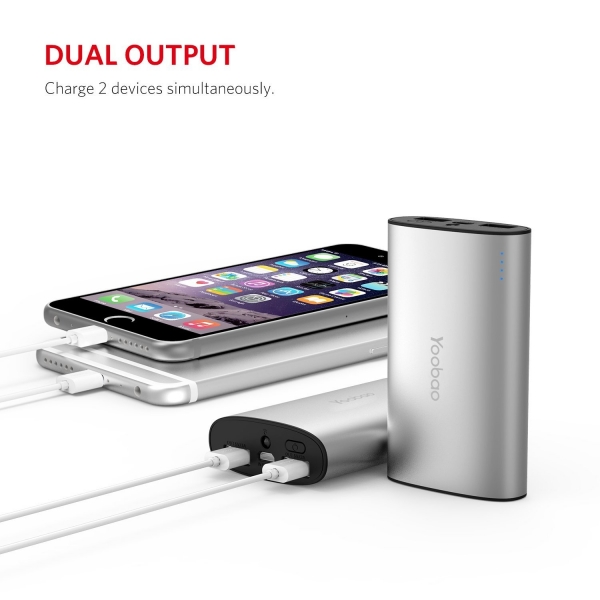 Yoobao Tanabilir Batarya (10200 mAh)-Gray