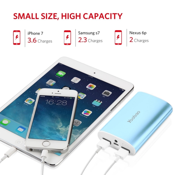 Yoobao Tanabilir Batarya (10200 mAh)-Blue