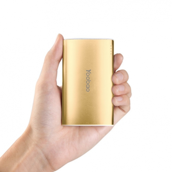 Yoobao Tanabilir Batarya (10200 mAh)-Gold