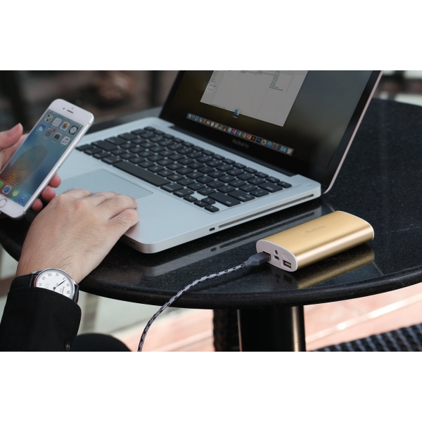 Yoobao Tanabilir Batarya (10200 mAh)-Gold