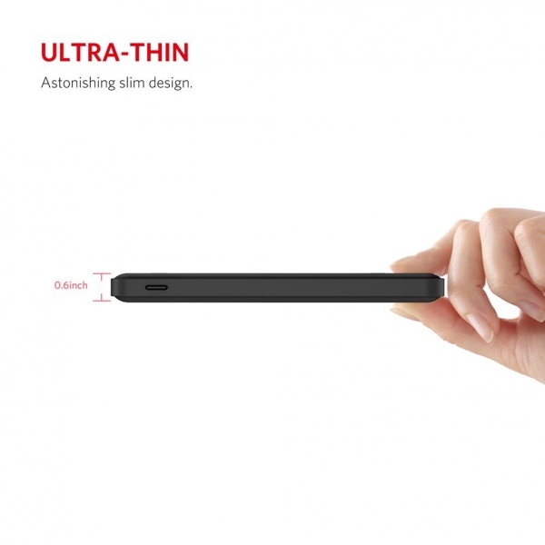 Yoobao Q12 H�zl� �arj/Ta��nabilir Batarya (12000 mAh)-Black