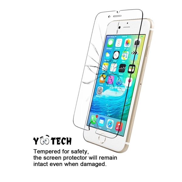 Yootech iPhone 7 Temperli Cam Ekran Koruyucu (2 Adet)
