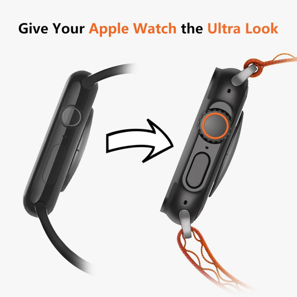 amBand Apple Watch 10 46mm Bumper Klf-Black 