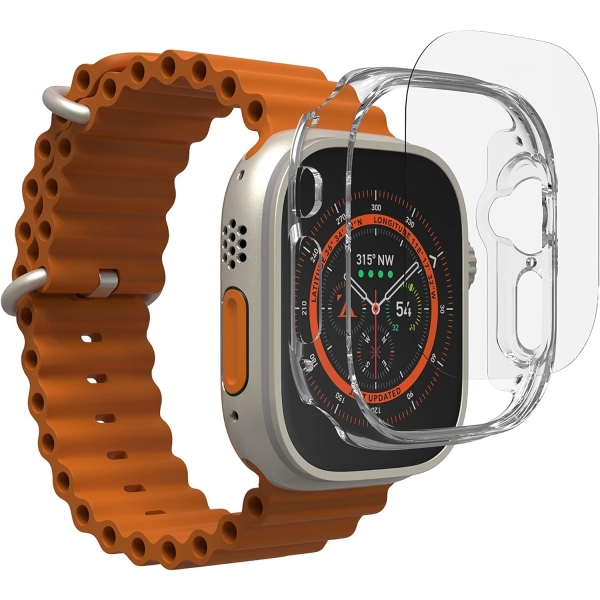 ZAGG Apple Watch Ultra 49mm Bumper Klf-Clear 