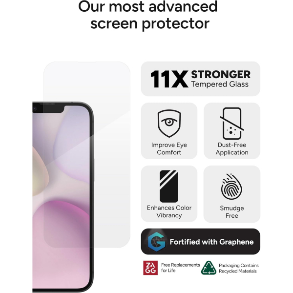 ZAGG Apple iPhone 16e Fusion XTR4 Ekran Koruyucu 
