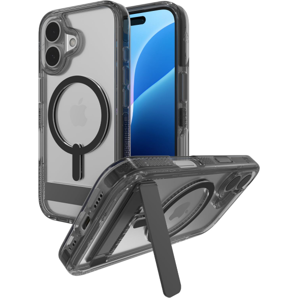 ZAGG Apple iPhone 16 Santa Cruz Snap Klf -Black