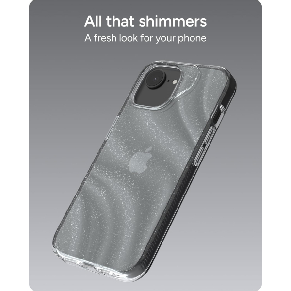 ZAGG Apple iPhone 16e Milan Snap Klf -Swirl Glitter