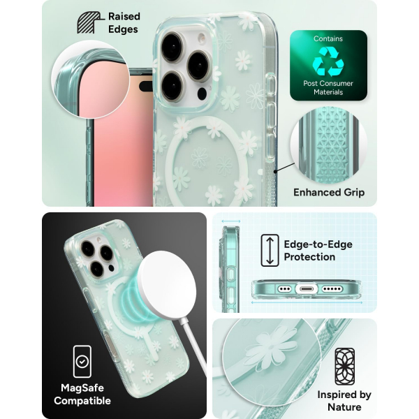 ZAGG Apple iPhone 16 Pro Milan Snap Klf -Floral
