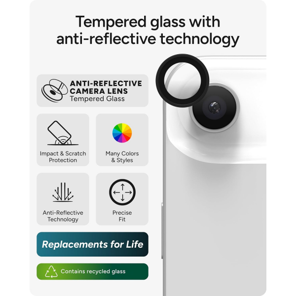 ZAGG Apple iPhone Air Kamera Lens Koruyucu 