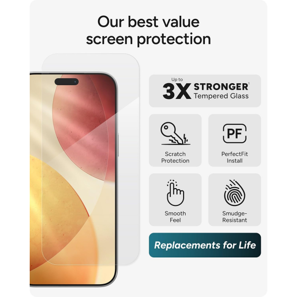 ZAGG Apple iPhone 17 Pro Max Ekran Koruyucu 