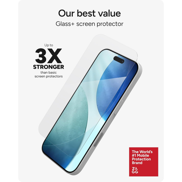 ZAGG Apple iPhone 17 Ekran Koruyucu 