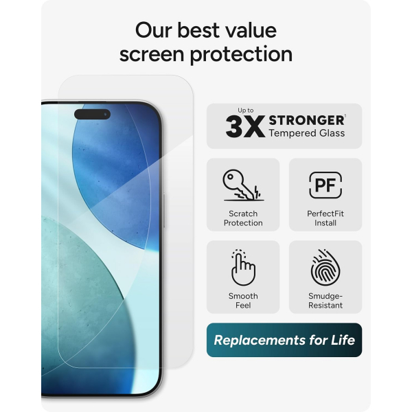 ZAGG Apple iPhone 17 Ekran Koruyucu 