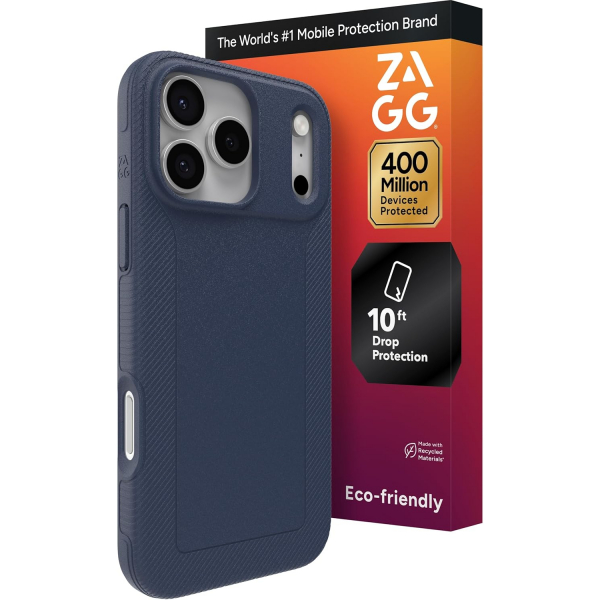 ZAGG Apple iPhone 17 Pro Max Luxe Snap K�l�f-Blue Navy