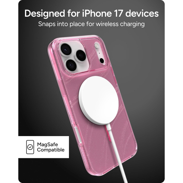 ZAGG Apple iPhone 17 Pro Max Milan Snap Klf -Pink