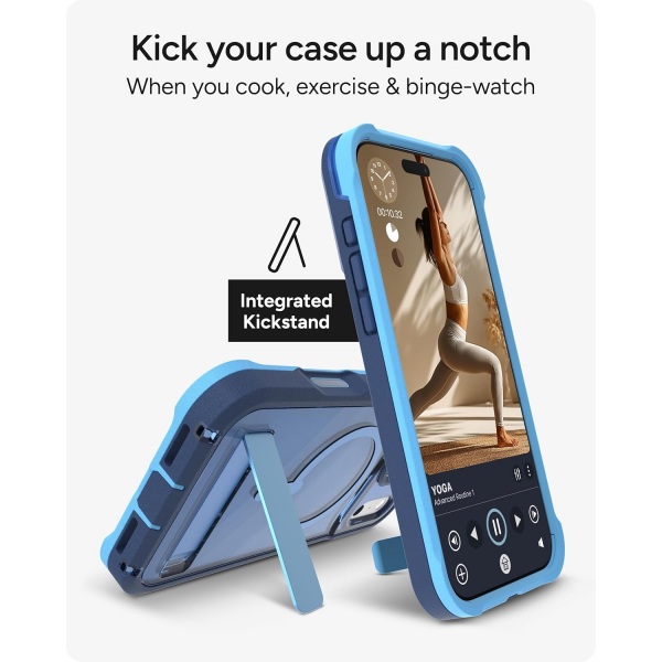 ZAGG Apple iPhone 17 Pro Max Rainier K�l�f-Blue Cobalt Horizon