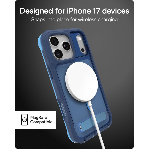 ZAGG Apple iPhone 17 Pro Max Rainier K�l�f-Blue Cobalt Horizon