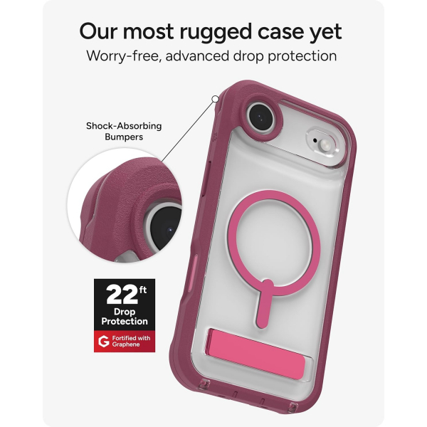 ZAGG Apple iPhone Air Rainier Klf-Red Black Cherry