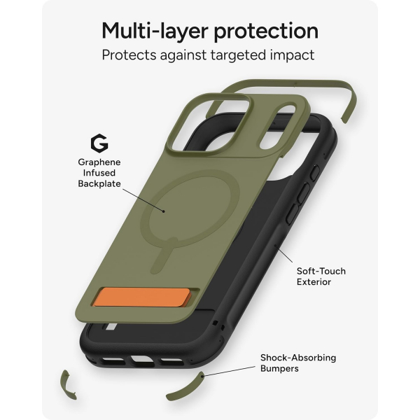 ZAGG Apple iPhone Air Sedona Snap Klf-Green Sea Kelp