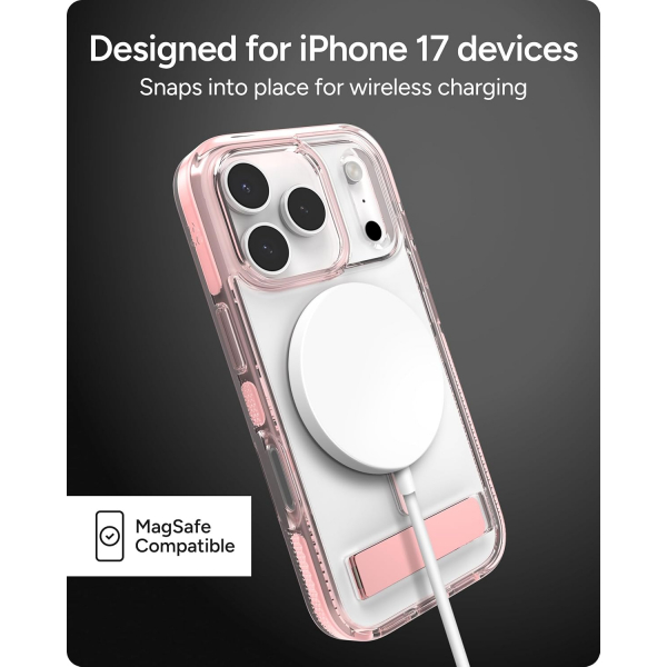 ZAGG Apple iPhone 17 Pro Santa Cruz Klf-Pink Sorbet