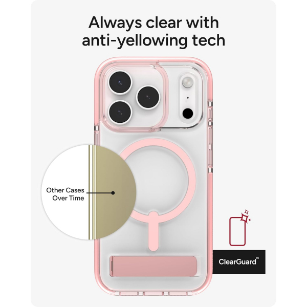 ZAGG Apple iPhone 17 Pro Santa Cruz Klf-Pink Sorbet