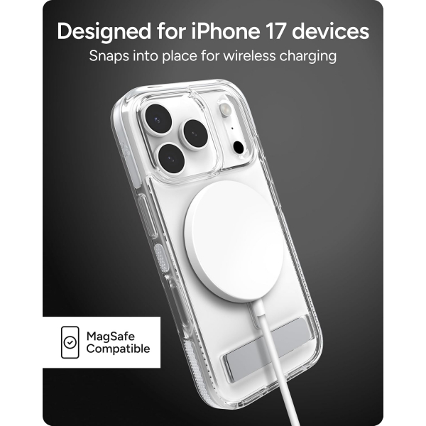 ZAGG Apple iPhone 17 Pro Santa Cruz Klf-Silver