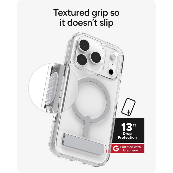ZAGG Apple iPhone 17 Pro Santa Cruz Klf-Silver