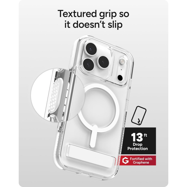 ZAGG Apple iPhone 17 Pro Santa Cruz Klf-White