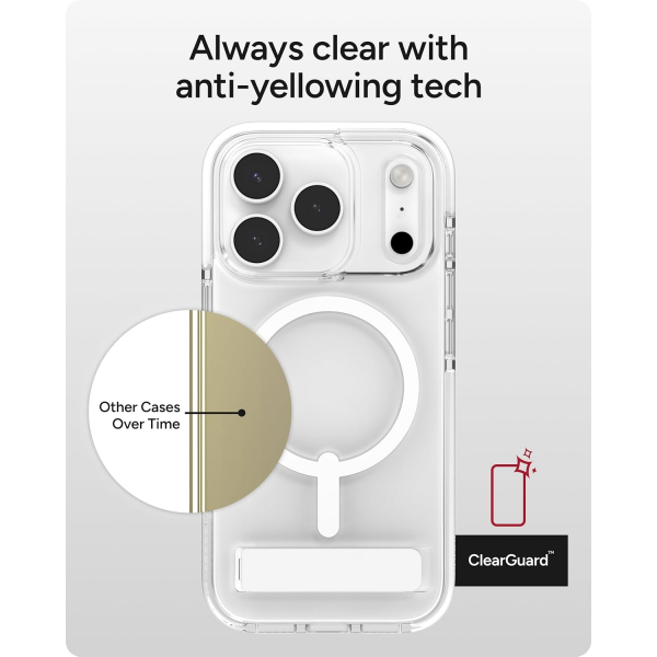 ZAGG Apple iPhone 17 Pro Santa Cruz Klf-White