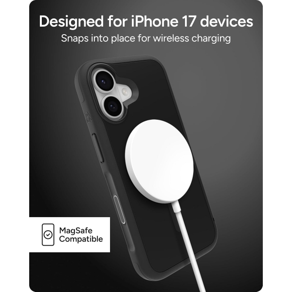 ZAGG Apple iPhone 17 Sedona Snap Klf-Flood Black